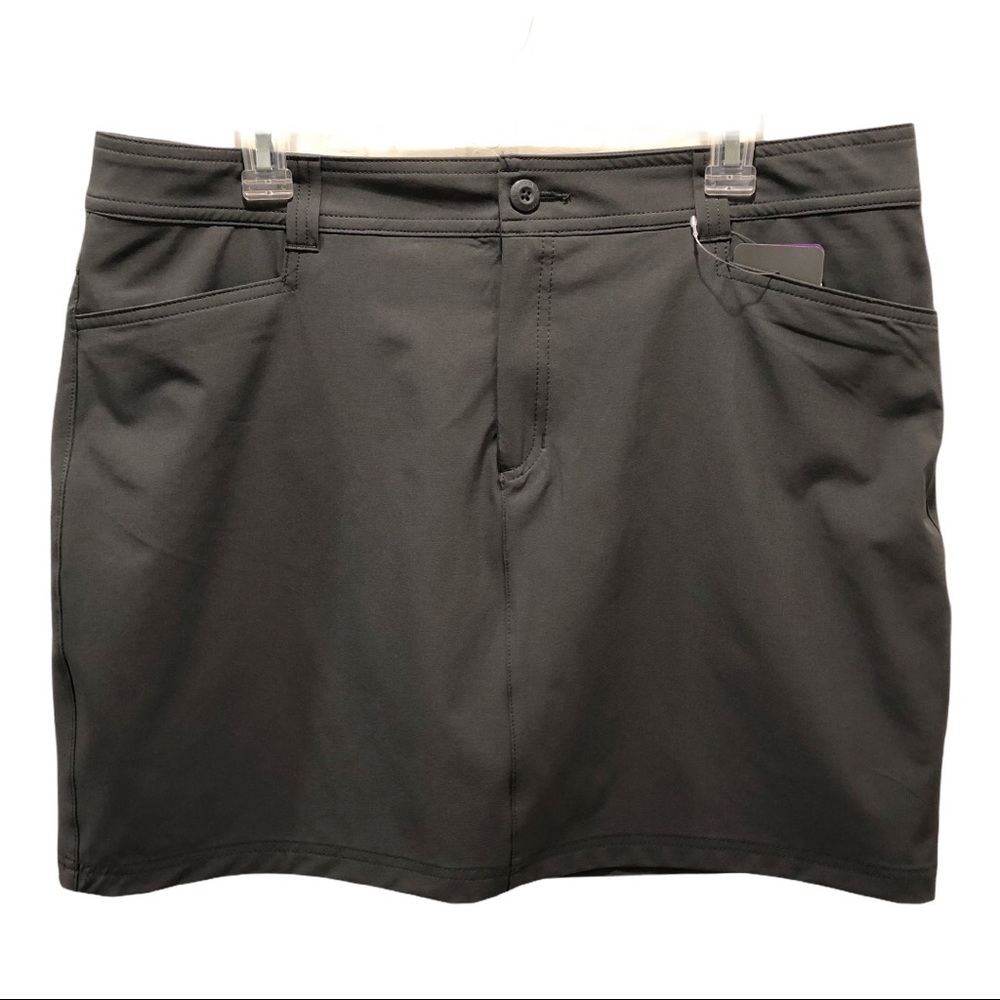 Eddie Bauer Dark Gray Adventurer 2.0 Skort
